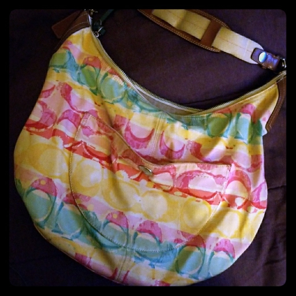 Coach spring/summer tote bag